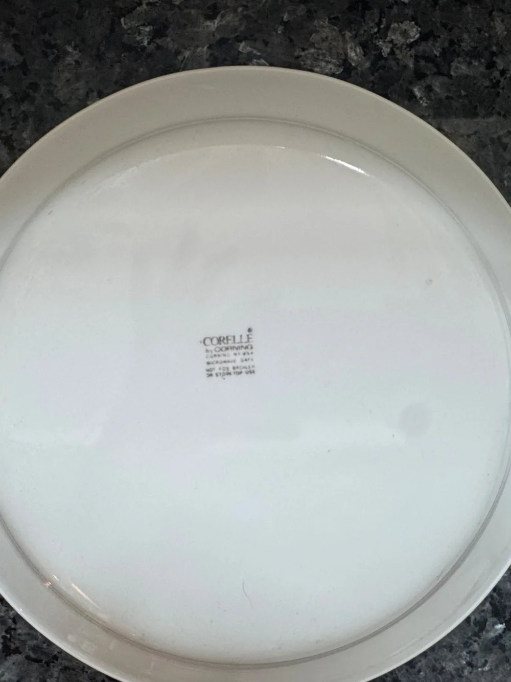 Vintage Corelle by Corning PEACH FLORAL 10 1/4” Dinner Plates Set of 3